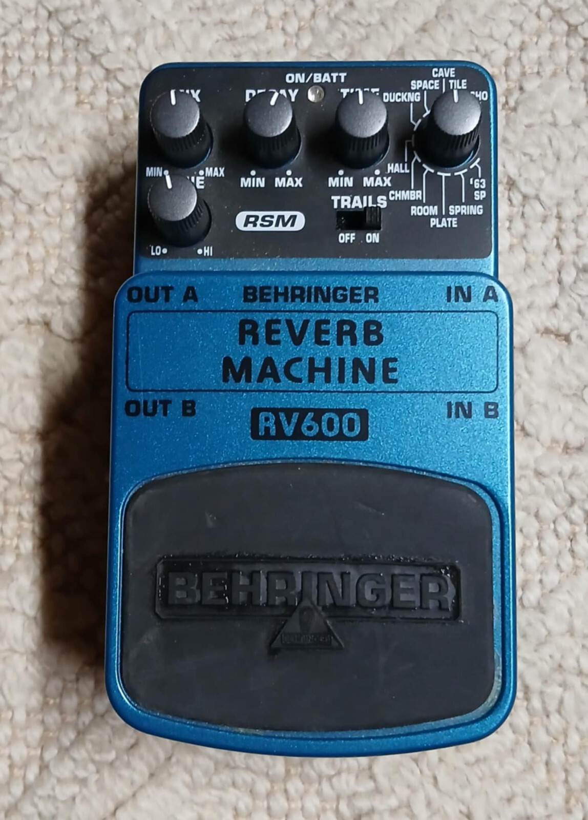 ギター Behringer RV600 Reverb Machine Behringer RV600 Reverb Machine Pedal | Sweetwater