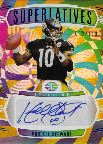 Kordell Stewart 2023 Optic Signature Series Auto Pittsburgh