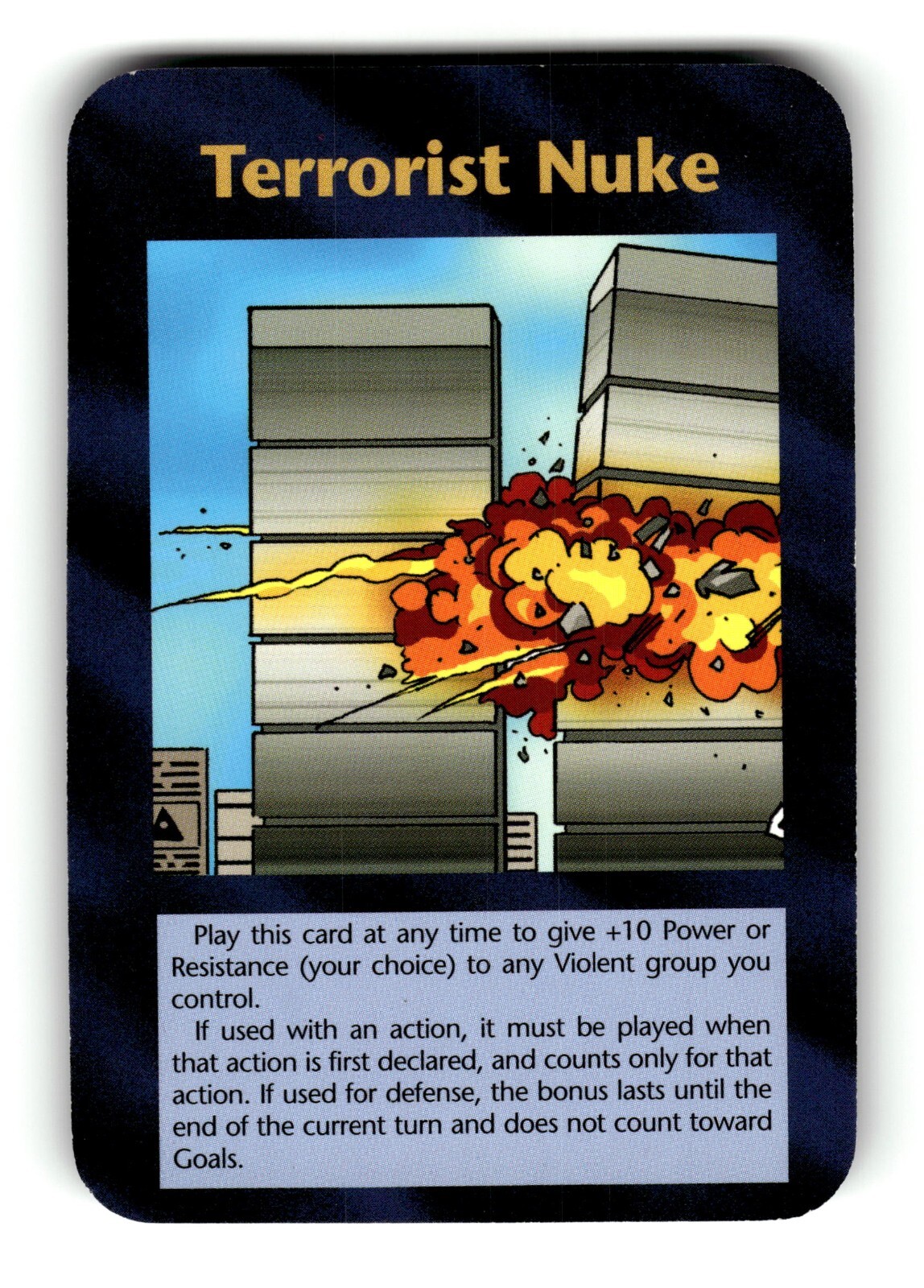Terrorist Nuke Card Limited INWO Illuminati New World Order