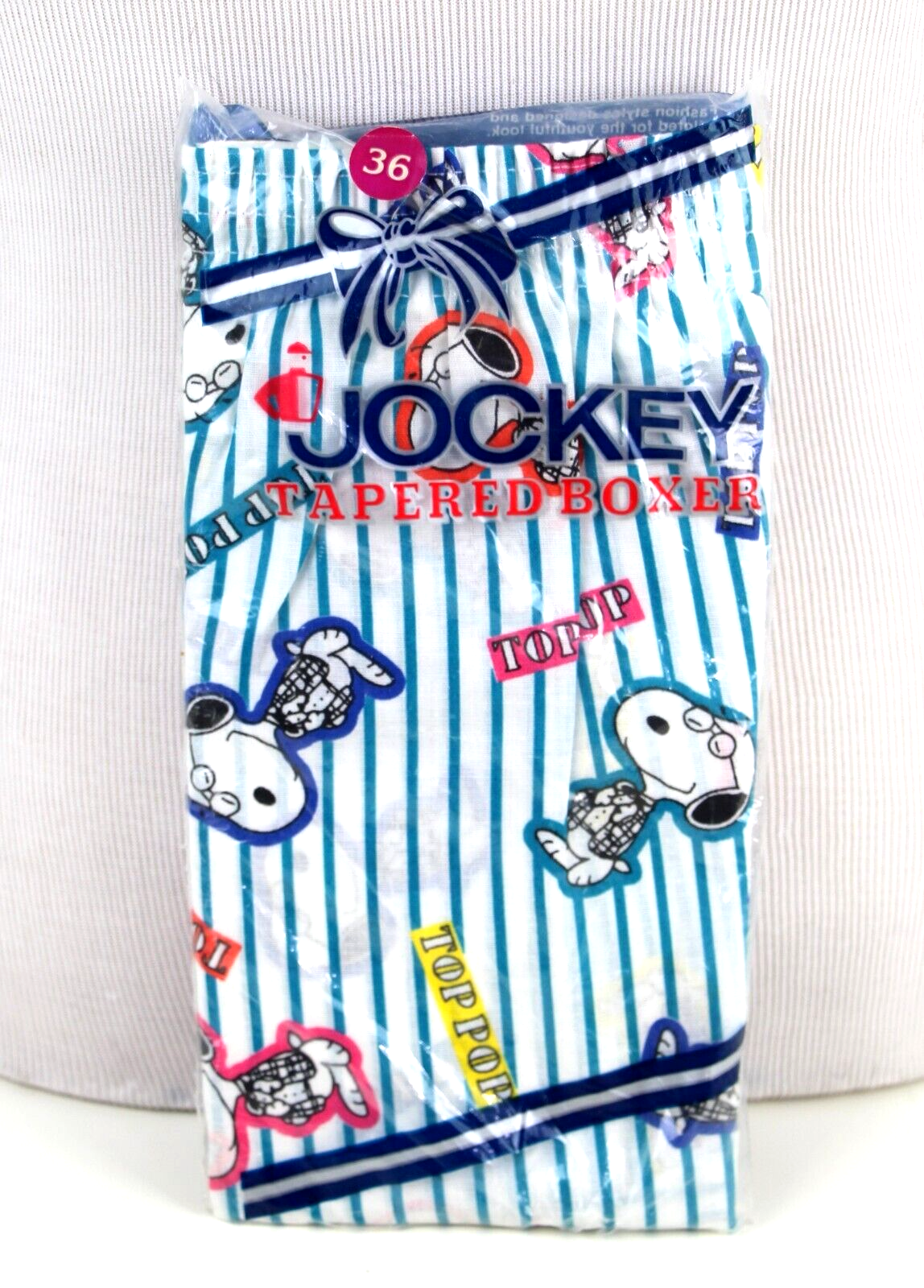 Jockey Life Fashion SNOOPY Pattern Tapered Boxer Sealed New