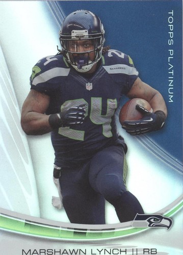 2013 Topps Platinum Marshawn Lynch #99