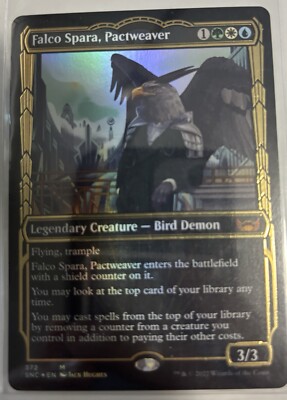 Falco Spara, Pactweaver (Gilded Foil) Streets of New Capenna Foil