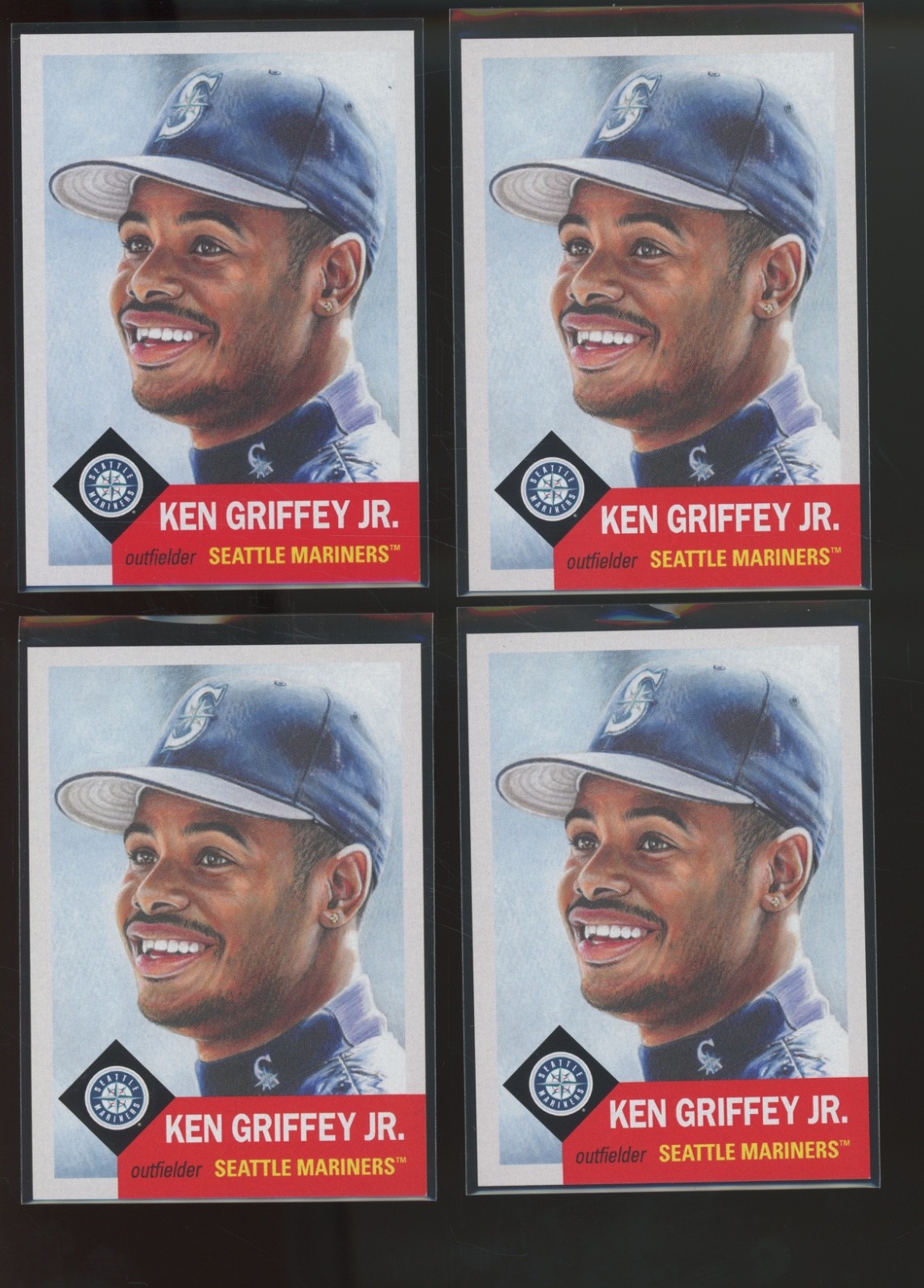 2019 Topps Living #193 Ken Griffey Jr Lot Of 4