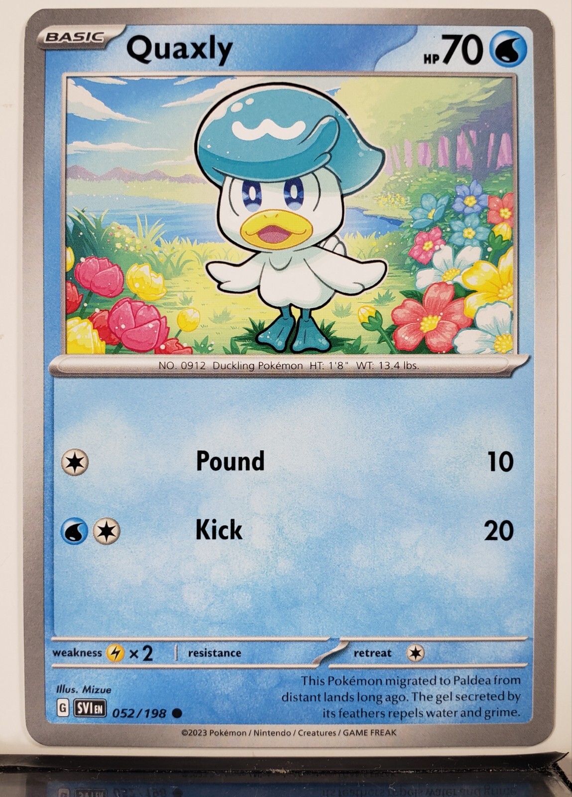 Howキュー　ハオキュー Gardevoir ex 2023 Scarlet & Violet #228/198 Ultra Rare (Full