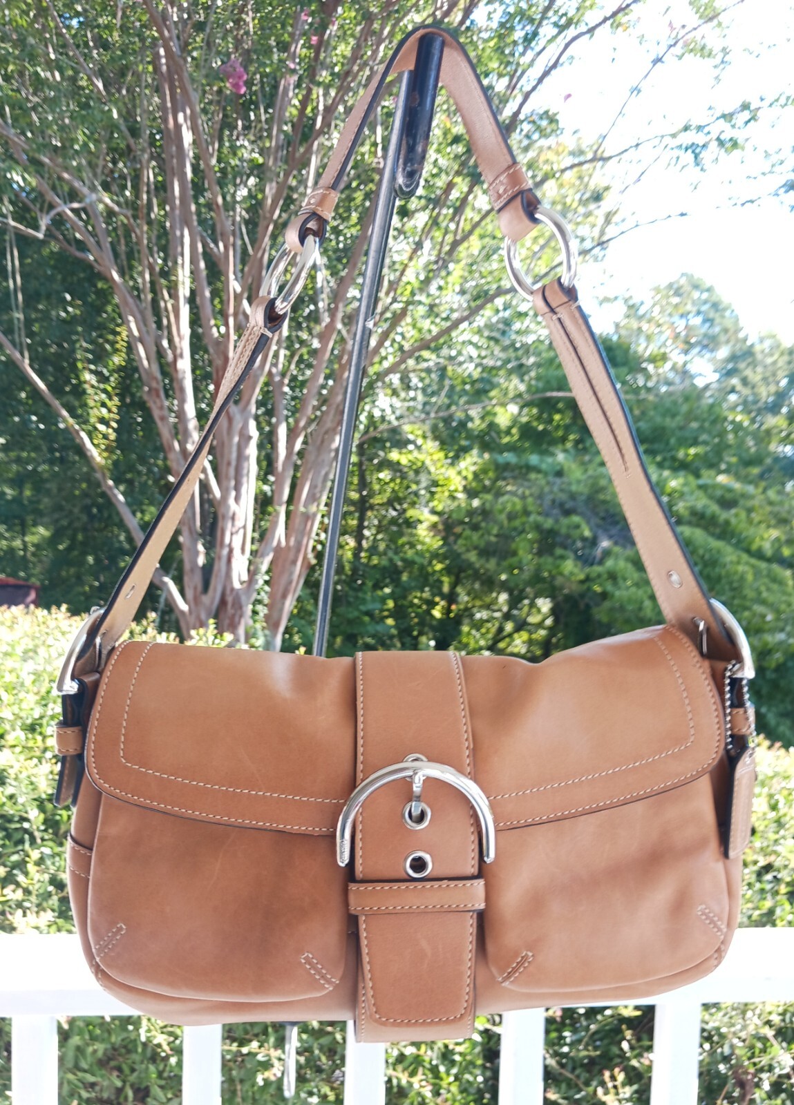 バッグ Coach Small Soho Hobo Shoulder y2k Brown Vintage Coach Brown Leather Y2K Soho Small Hobo Shoulder Bag
