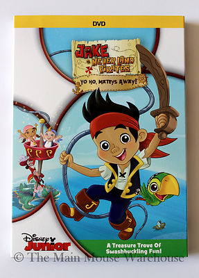 Jake and Neverland Pirates Yo Ho Mateys Away! DVD 7 Episodes