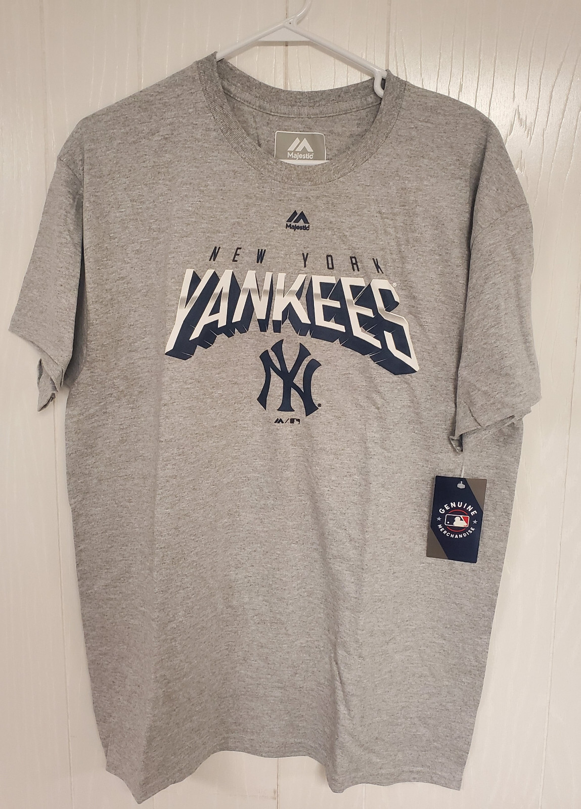 定番人気　Majestic社製 New York Yankees ゲームシャツ New York Yankees ベースボールシャツ majestic製 | TOTAL