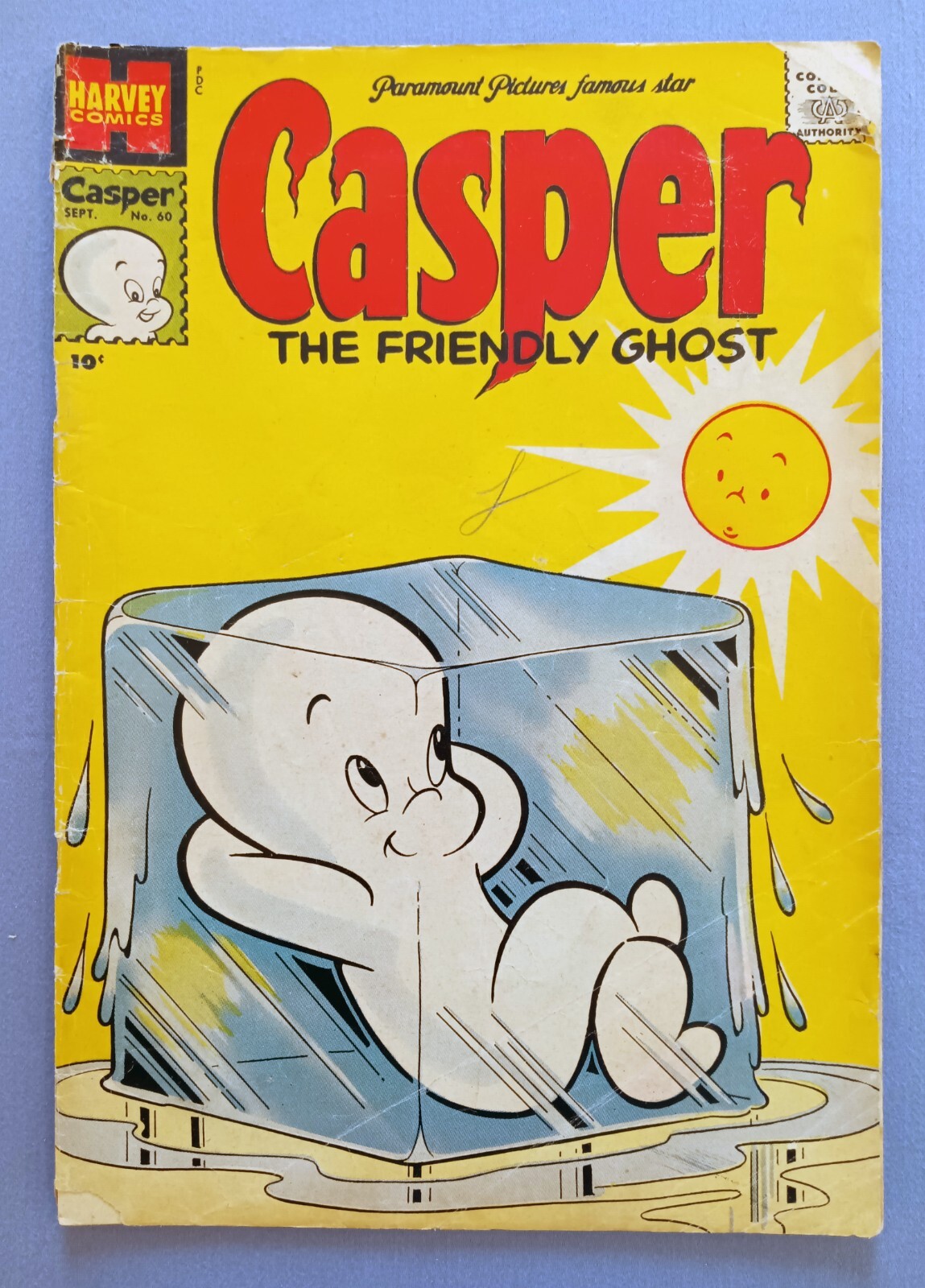 CASPER THE FRIENDLY GHOST #60, HARVEY COMICS, SILVER AGE, GOOD