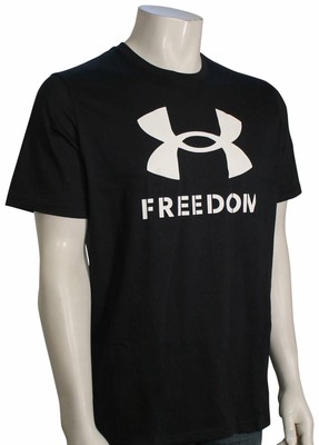 

Футболка с логотипом Under Armour Freedom — черный/белый — новинка