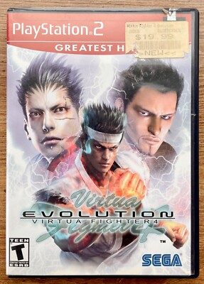 Virtual Fighter 4 Evolution Greatest Hits Sony PlayStation 2 PS2 CIB Tested