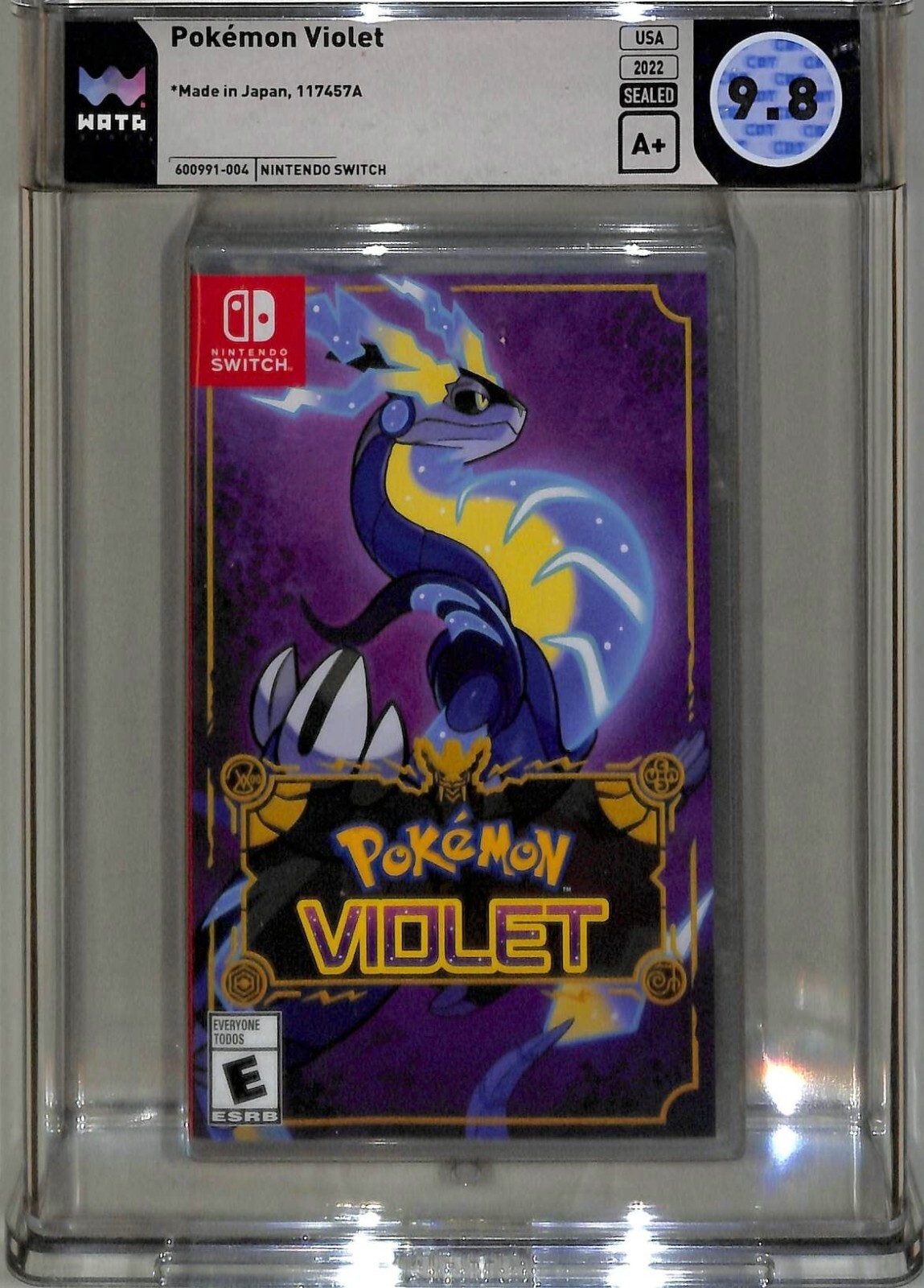 Pokémon Violet Nintendo Switch (2022) Sealed Graded 9.8 | eBay