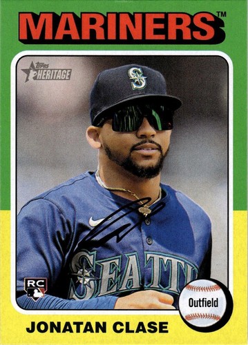 2024 Topps Heritage High Number - Jonatan Clase #639
