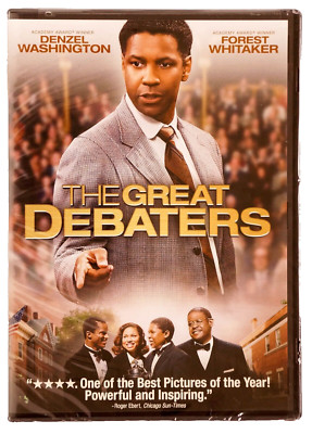 The Great Debaters (DVD/2008) Denzel Washington, Forest Whitaker, New Sealed DVD