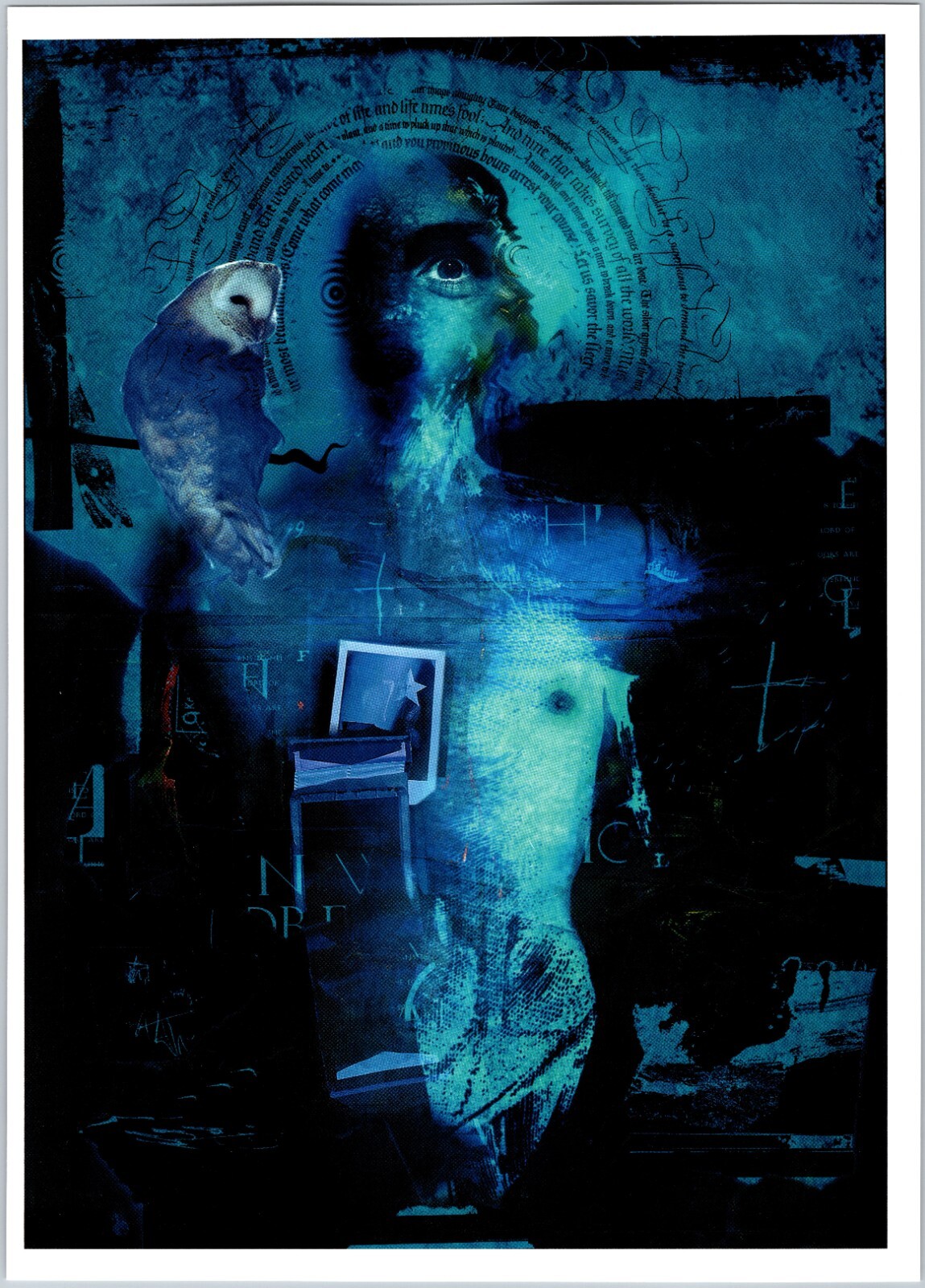 Sandman #52 Cover Art Comic Poster Pin-Up Original Dave McKean