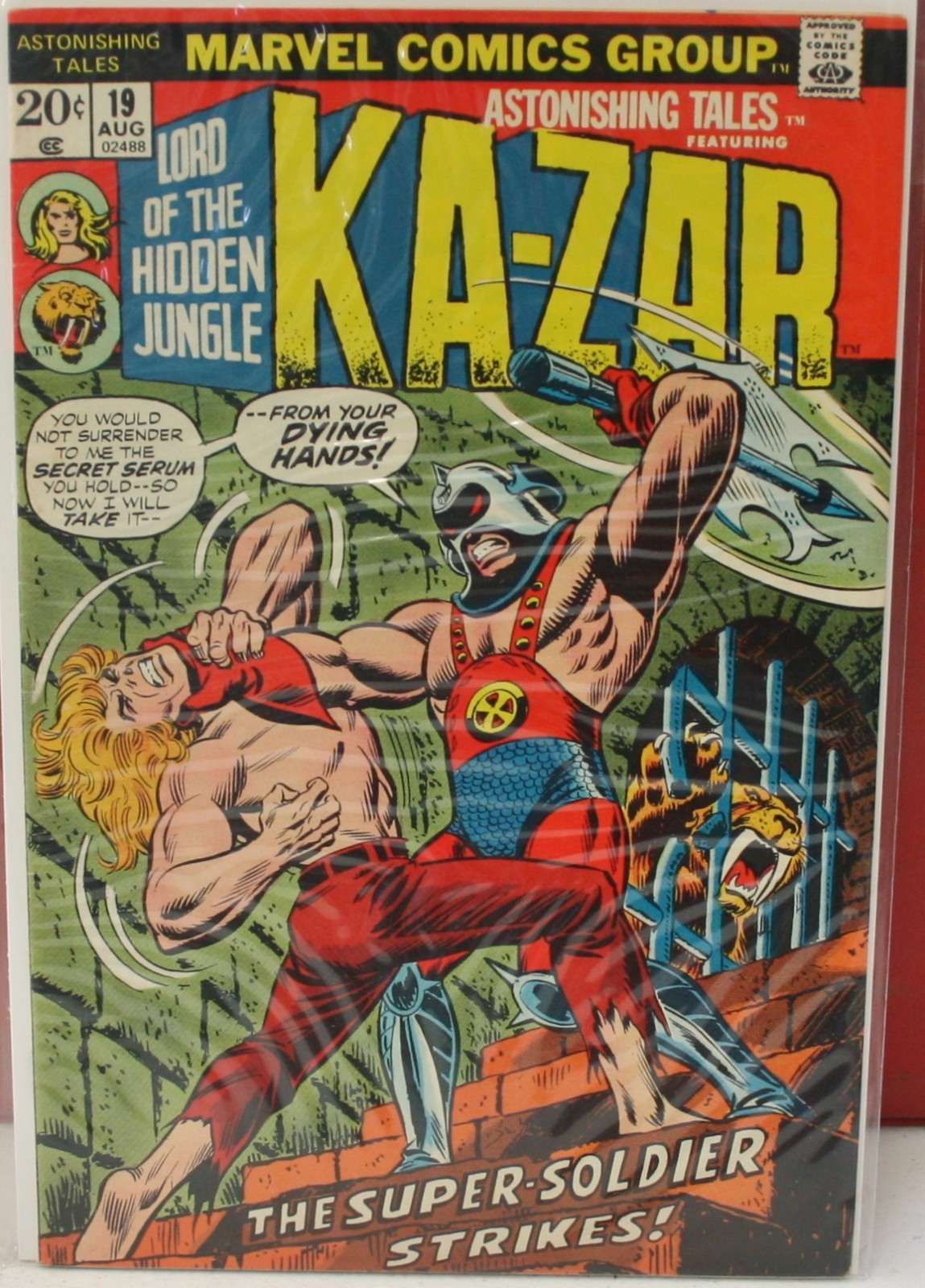 Marvel Comics Group Astonishing Tales Featuring Ka-Zar 19