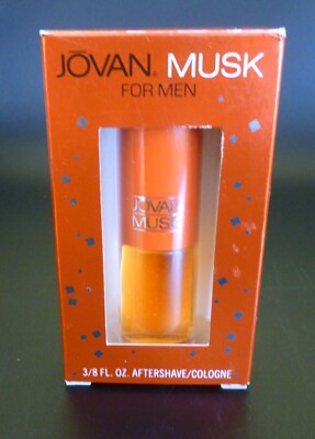 Vintage Original Jovan Musk For Men 3/8oz. Aftershave Cologne ~ New