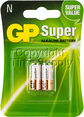 2 pcs GP N LR1 MN9100 AM5 E90 N 910A 1.5V Batteries Expire 01-2019