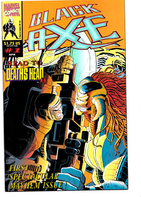 Black Axe #1 1993 Marvel Comics (Marvel UK) 1st App. of Black Axe