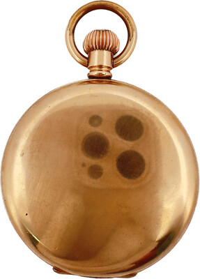 Antique 16S Illinois Lambert Bros 17Jewel Hunter Railroad Pocket Watch 186 10kGF