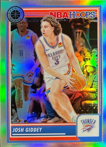 Josh Giddey Premium Stock 23-24 #70 Silver Prizm Oklahoma City