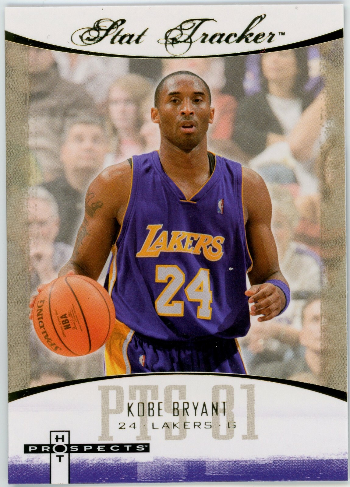 2007-08 NBA Hot Prospects Stat Tracker Kobe Bryant' #ST-22