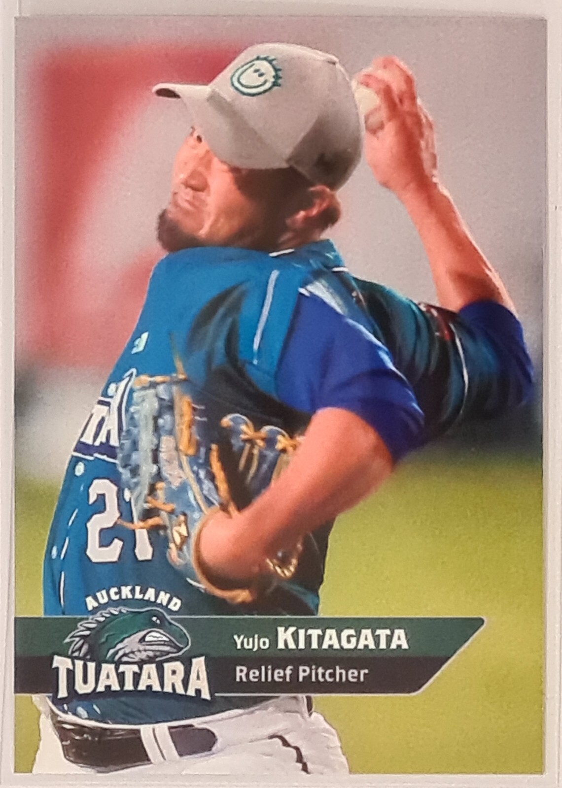 2019 / 2020 AUCKLAND TUATARA ABL BASEBALL CARD – YUJO