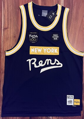 Exclusive & NWT, Puma Hoops Black 5/Rens 100 Basketball Jersey, XL, MSRP $80+