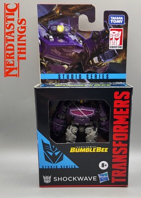  Hasbro Transformers Studio Series Shockwave Actionfigur 3.75in Neu OVP 