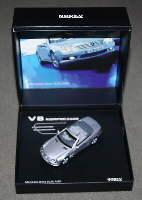 Miniature 1:43 Mercedes-Benz SL55 AMG Norev 351130 en coffret