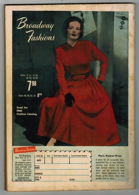 Fox Giants Throbbing Love(1950) FN CLASSIC SCARCE GGA COVER