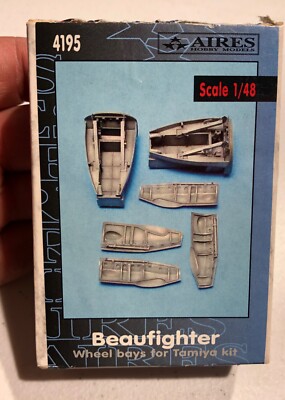 Aires Beaufighter Wheel Bays for Tamiya 1/48 Model Kit ‘Sullys Hobbies’