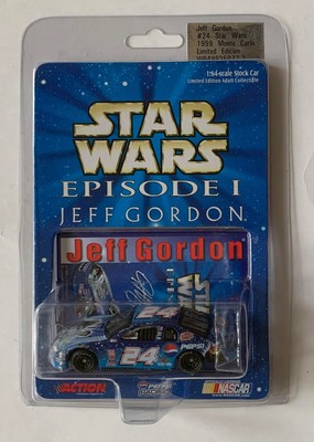 Action 1999 Jeff Gordon #24 Star Wars Episode 1 NASCAR 1:64 Die Cast - New!!