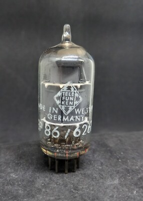 RARE EF86/6267 Telefunken WEST Germany BWB TUBE NOS ;220