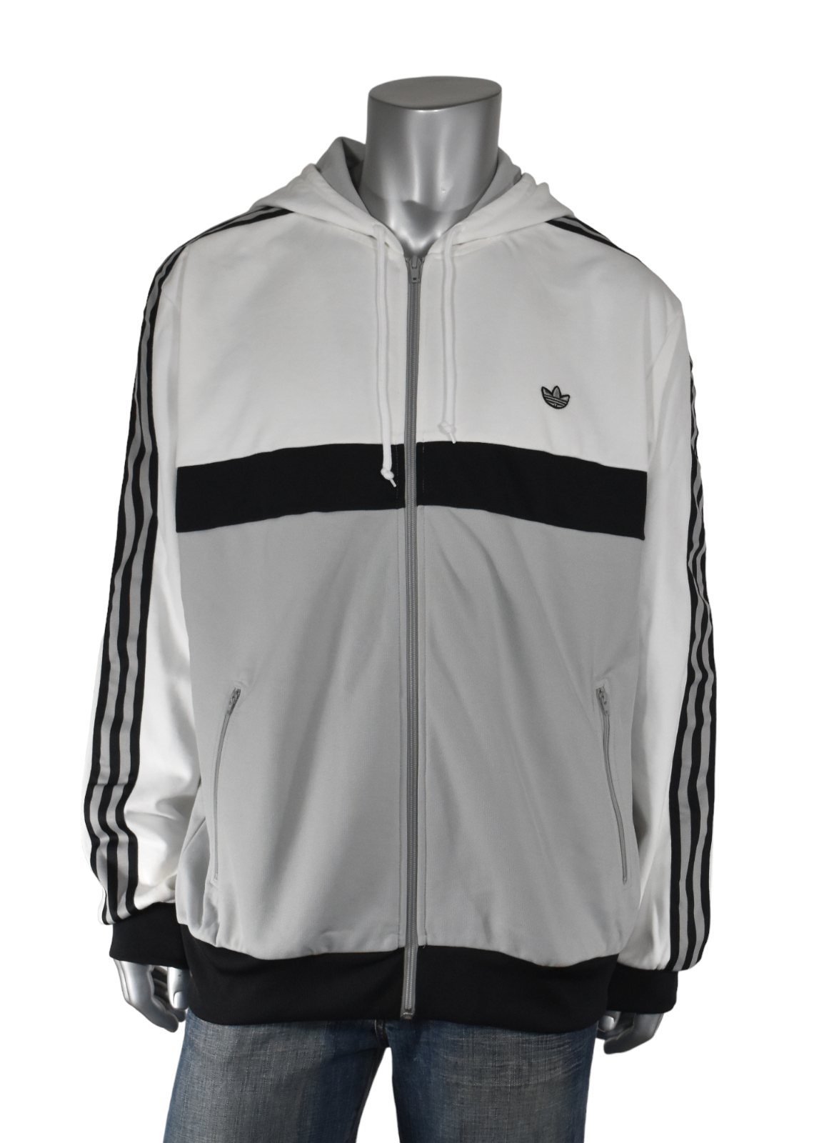 Adidas Originals Vintage Flush Hoodie Track Top Jacket XXL