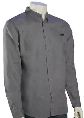 

Рубашка на пуговицах Rusty Sonar LS — Уголь — Новинка, Grey