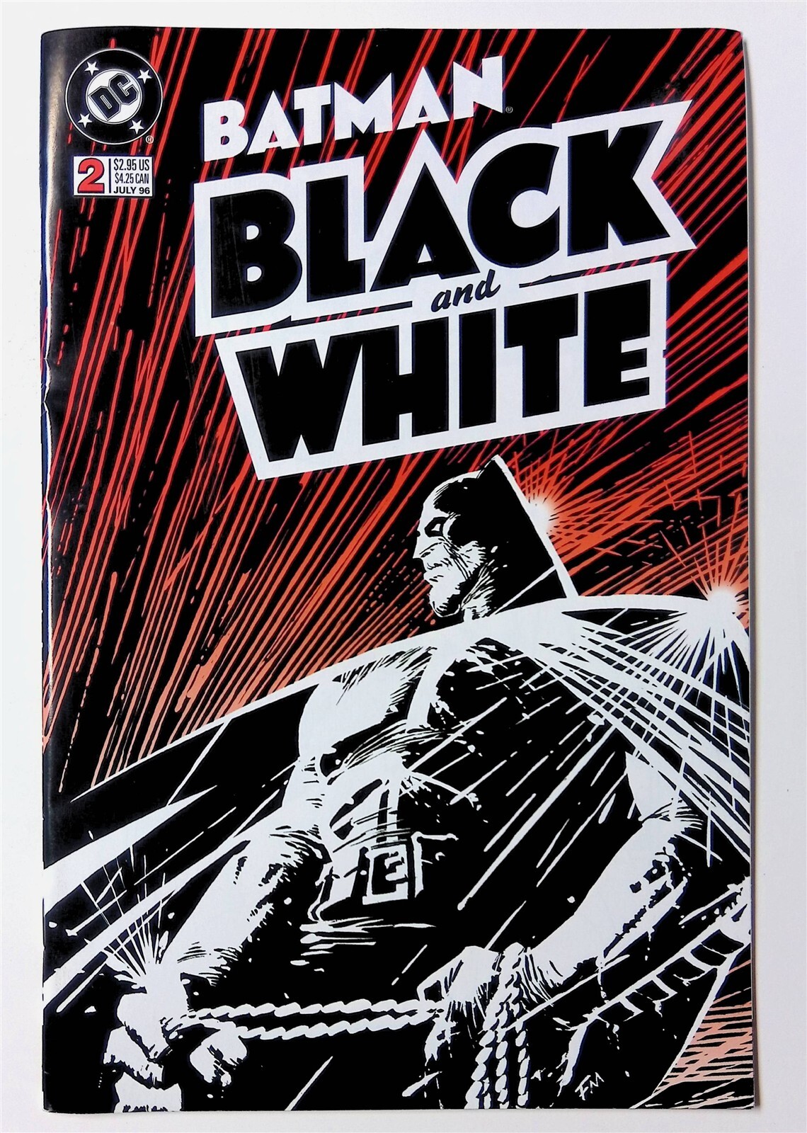 アメコミ Batman Black & White Second Edition Batman Black and White #2 (July 1996, DC) 3.0 G/VG | eBay