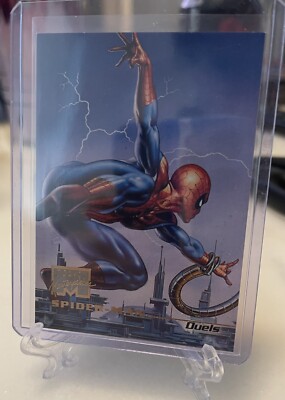 Marvel Masterpieces 1996 #64 And #65 Spider-Man Doc Ock Duels Lot Of 2