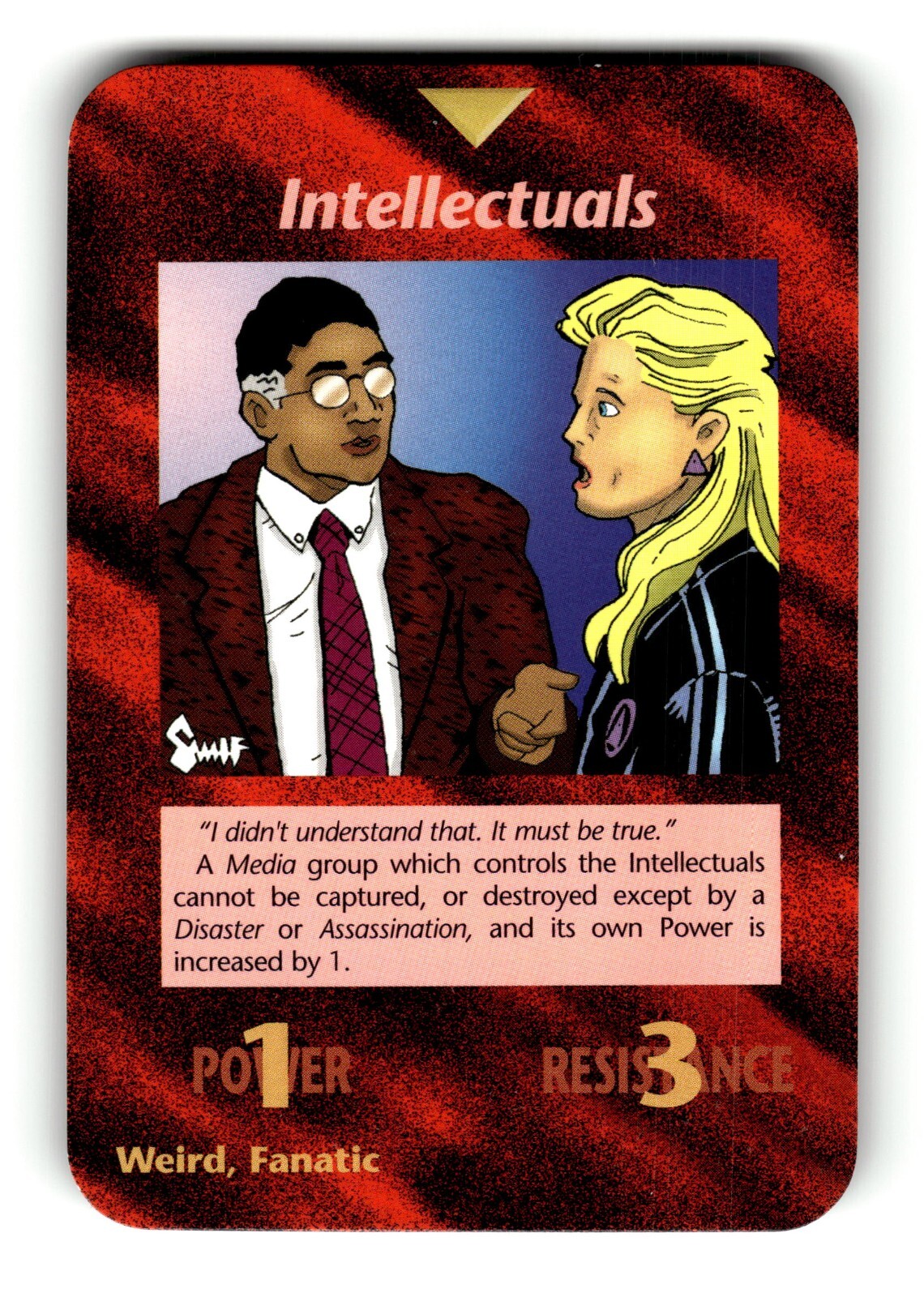 Intellectuals Card Unlimited INWO Illuminati New World Order