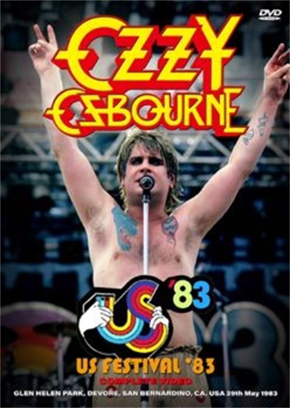 OZZY OSBOURNE - US FESTIVAL '83: Complete Video (1DVD) New