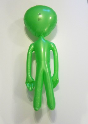 21 NEW INFLATABLE GREEN SPACE ALIENS 36