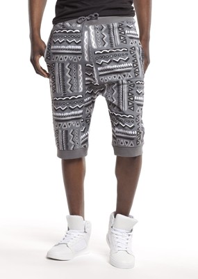 

Мужские шорты-джоггеры Royal Blue Black Tribal Ares Jogger, Черный