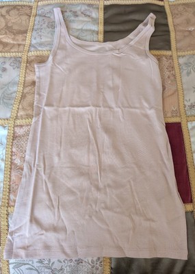 NEW Amazon Essentials Women's Slim-Fit Thin Strap Tank Top Beige Size Small