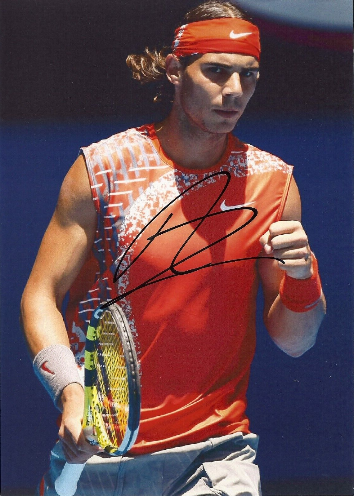 RAFAEL NADAL AUTOGRAPH SIGNED PHOTO PRE-PRINT Rafa Nadal