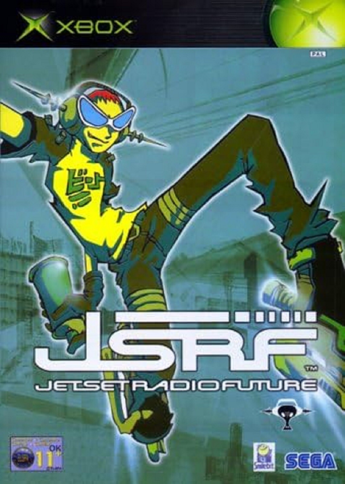 Jet Set Radio Future XBOX Retro Video Game Original UK