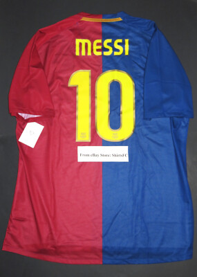 2008-2009 Player Issue Nike Authentic FC Barcelona Lionel Messi Jersey Shirt Kit