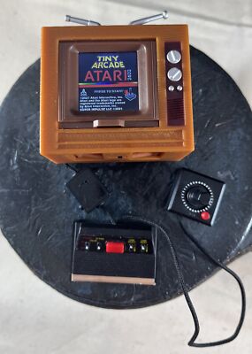 Atari 2600 Tiny Arcade 10 Games on the Smallest Desk Top Console WorkingPlayable
