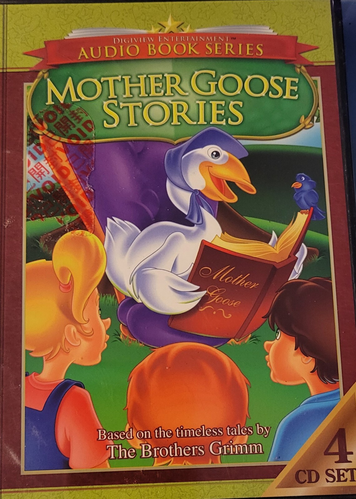 Mother Goose Stories Audio Book CD The Brothers Grimm Fairy