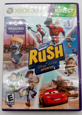 Kinect Rush: A Disney Pixar Adventure (Xbox 360) Game in Box No Manual