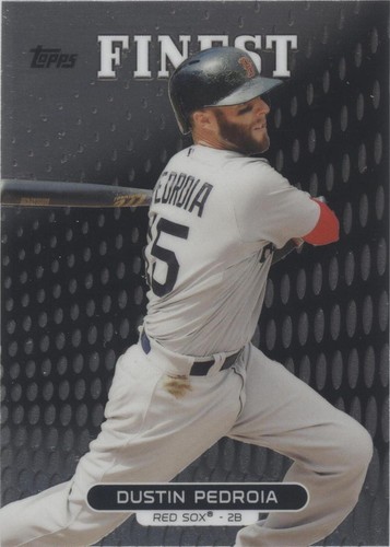 2013 Topps Finest - Dustin Pedroia #14