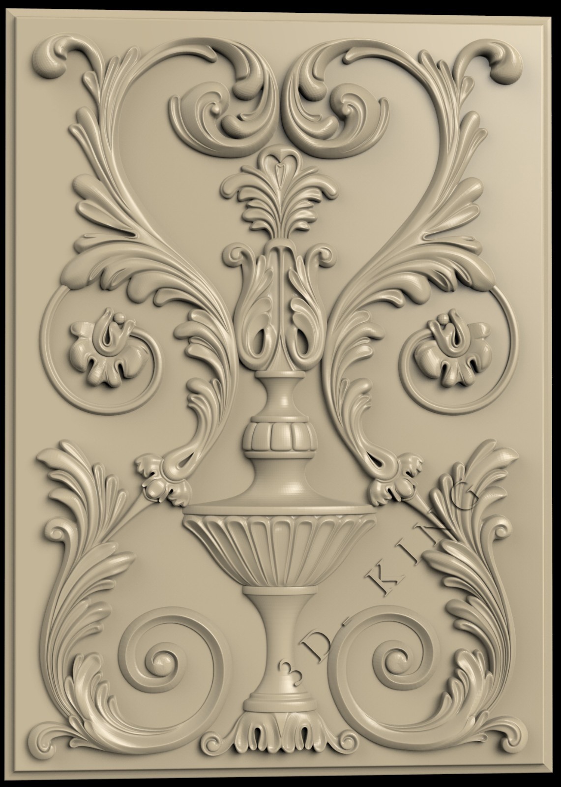 15 PCS 3D STL Model DECORATIVE PANELS 1 for CNC Router Aspire Engraver Cut 3D